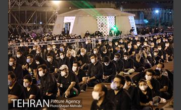 مراسم شام غریبان در میدان امام حسین(ع) 26