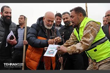 کاشت 2000 نهال مثمر در بوستان جنگلی چیتگر 27