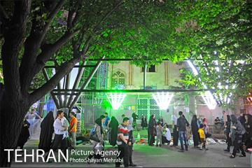 خیابان های تهران در شب میلاد امام زمان (عج) 13