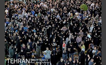 مراسم احیای شب بیست وسوم ماه رمضان درحرم حضرت عبدالظیم حسنی(ع) 34