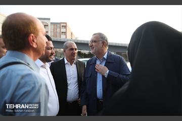 بازدید شهردار تهران از پروژهای عمرانی 19