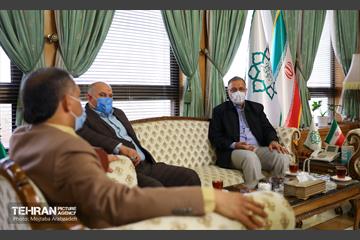 دیدار شهردار تهران با معاون استاندار نجف اشرف 8