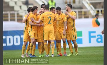 دیدار دو تیم فوتبال عراق و استرالیا