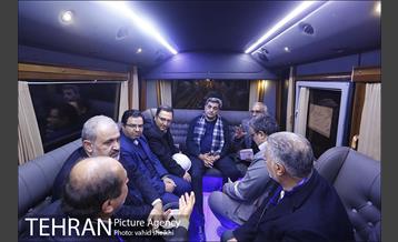 بازدید شهردار تهران از خط 6 مترو تهران  12