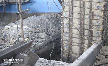 پروژه مقاوم‌سازی پل تقاطع یادگار امام و خیابان ستارخان 14