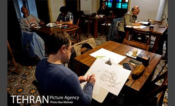 کارگاه کاریکاتور با موضوع درختکاری 12