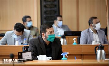 نخستین جلسه ستاد مدیریت بحران کرونای شهرداری تهران 11