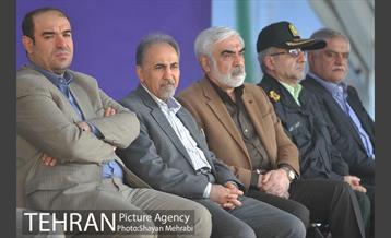 پیشواز نیروهای شهربان و حریم بان از نوروز با حضور شهردار تهران 20