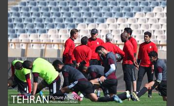 تمرین تیم ملی فوتبال 11
