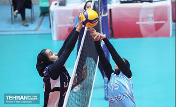 دیدار دو تیم والیبال زنان مهرسان و پیکان تهران 18