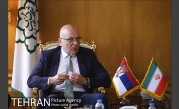 دیدار سرپرست شهرداری تهران با وزیر فرهنگ و رسانه های جمهوری صربستان 10