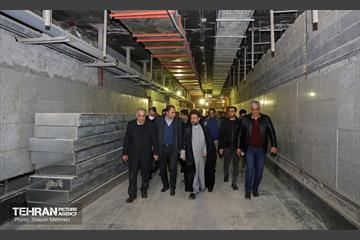 تست گرم بخش میانی خط ۶ مترو تهران 30