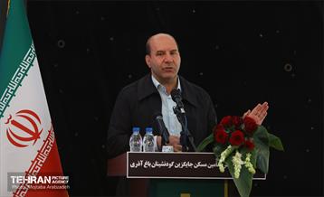 آیین کلنگ زنی طرح تامین مسکن جایگزین گودنشینان باغ آذری 11