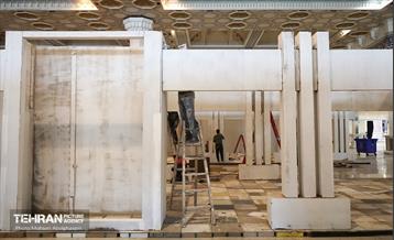 آماده سازی نمایشگاه مطبوعات 9