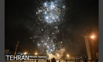 نورافشانی میدان امام حسین(ع) به مناسبت نیمه شعبان‎ 17