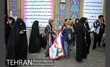 پیاده روی اربعین حسینی شهر تهران -3 45