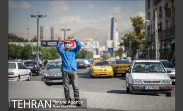 تکیه سیار عزای حسینی در پایانه تاکسیرانی سازمان آب 5