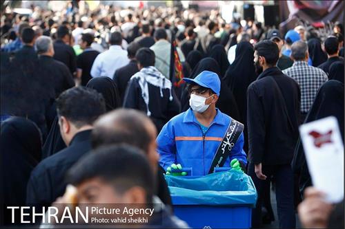 خدمات شهرداری تهران در مراسم پیاده روی جاماندگان حسینی (ع) 26
