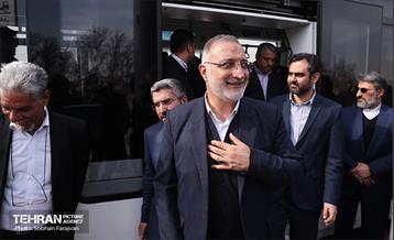 آیین رونمایی و ورود ناوگان حمل‌ونقل برقی شهر تهران 2