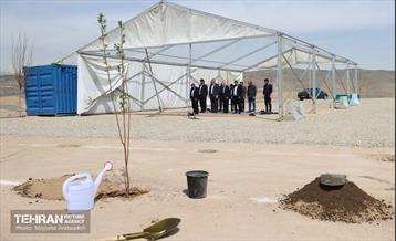 بهره‌برداری از فاز دوم طرح جنگلکاری کمربند سبز 22