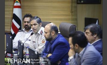 نشست صمیمانه اصحاب رسانه با مدیر عامل سازمان آتش نشانی 1