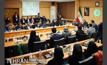 دیدار شهردار محترم تهران با دانشجویان 4