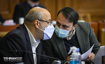 حضور شهردار تهران در چهلمین جلسه شورای اسلامی شهر 6