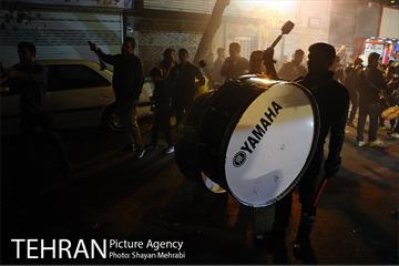 مراسم عزاداری حسینی در خیابان رودکی 11
