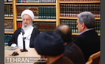 دیدار شهردار تهران با آیت الله العظمی مکارم شیرازی 14