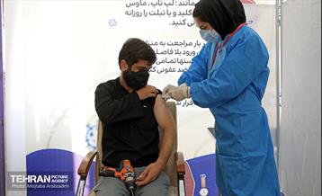 آیین افتتاح دومین مرکز طرح واکسیناسون کرونا 12