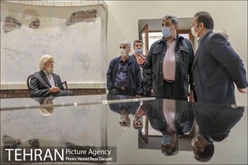 بازدید حناچی از باغ اتحادیه 25