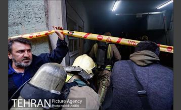 آتش سوزی در ساختمان برق حرارتی 2 13