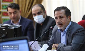 جلسه بررسی طرح بازآفرینی باغ‌راه حضرت فاطمه (س) با حضور شهردار تهران