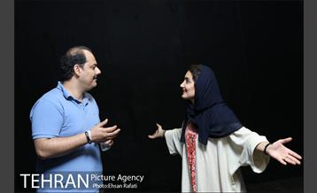 تمرین نمایش شش و بش به کارگردانی جواد روشن 14