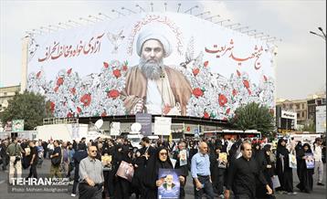 تشییع پیکر شهید اسماعیل هنیه در تهران - 2 41