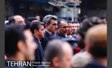 تشییع پیکر شهید آتش نشان سید احسان جامعی 16