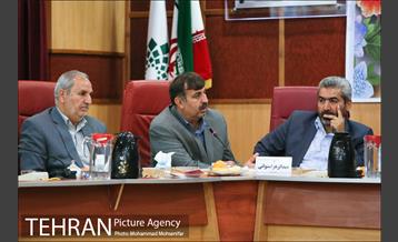جلسه رئیس شورای شهر تهران با مسئولین خوزستان 5