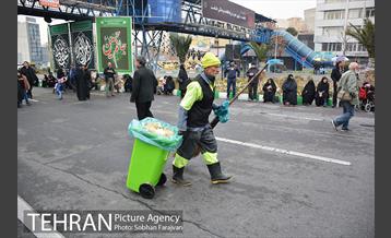 تجمع عزاداران فاطمی در میدان هفت تیر 11