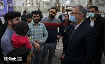 حضور مدیران شهری در حرم امام راحل(ره)، مزار شهدا و بازدید از غسالخانه بهشت زهرا(س) 13