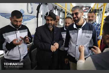 نشست خبری مشترک سخنگوی شهرداری و مدیرعامل شرکت واحد اتوبوسرانی 9