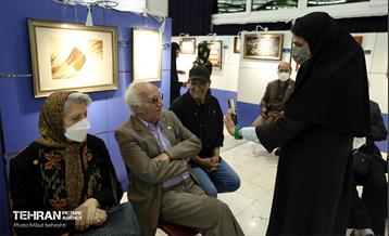 بازدید هنرمندان پیشکسوت و وزیر ارشاد از نمایشگاه قرآن 16