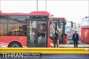 فعالیت شبانه روزی BRT تهران 17