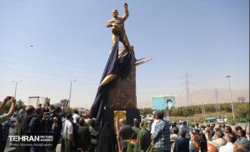 رونمایی از تندیس سرلشکر خلبان شهید بابایی 11