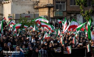 حضور رئیس جمهور در جمع مردم جنوب غرب تهران 20