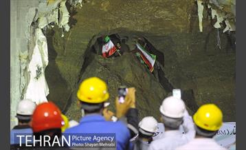 مراسم ورود ماشین حفاری(TBM) به ایستگاه مترو امیرکبیر در خط 6 متروی تهران 26