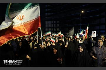 مراسم عزاداری شهادت رهبر انقلاب اسلامی در میدان شهید طهرانی‌مقدم 2