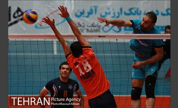 دیدار سایپا تهران و صالحین ورامین در لیگ برتر والیبال 11