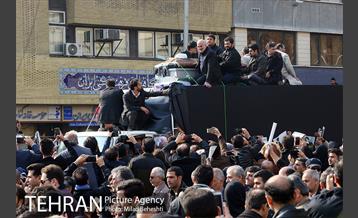 تشییع پیکر آیت الله هاشمی رفسنجانی رییس مجمع تشخیص مصلحت نظام -4 17