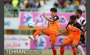 دیدار صبای قم و سایپا در لیگ برتر فوتبال 11