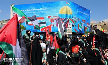 راهپیمایی وز قدس در پایتخت 44